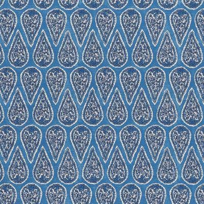 F1302 Cobalt Fabric: E55, BLUE, COBALT, PAISLEY, PRINT, MEDALLION, COTTON, COTTON PRINT, 100% COTTON, MADE IN USA