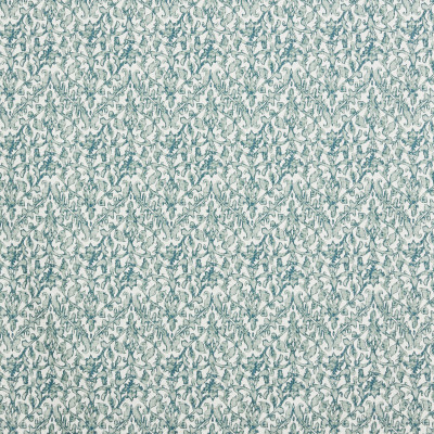 F1328 Eucalyptus Fabric: E55, TEAL FLORAL PRINT, LARGE SCALE FLORAL PRINT, COTTON PRINT, TEAL, AQUA, TURQUOISE FLORAL PRINT, COASTAL PRINT, COASTAL INSPIRED