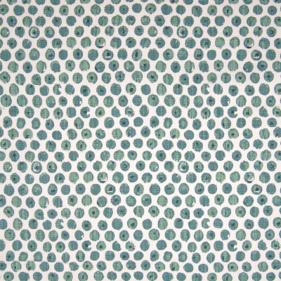F1333 Spa Fabric: E55, TEAL POLKA DOT, AQUA POLKA DOT, TURQUOISE POLKA DOT, POLKA DOTTED PRINT, COTTON PRINT, SPOTTED PRINT