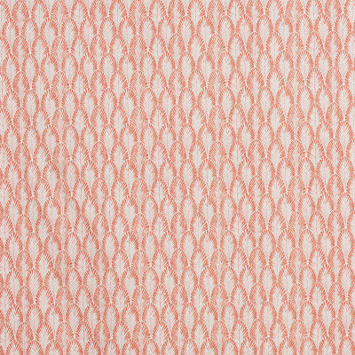F1345 Shrimp Fabric: E55, SHRIMP COLORED FLORAL, CORAL COLORED FLORAL, COTTON FLORAL, SCALLOP PRINT, COTTON PRINT, SHRIMP COLORED, COASTAL PRINT, COASTAL INSPIRED