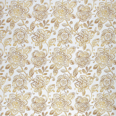 F1424 Golden Fabric: E57, GOLD FLORAL, FLORAL, GOLD, GOLD PRINT, PRINT, FLORAL PRINT, METALLIC PRINT, GOLD METALLIC, METALLIC FLORAL