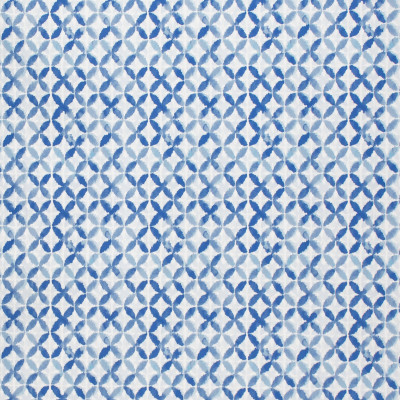 F1495 Indigo Fabric: E58, CRYPTON HOME, CRYPTON FINISH, PERFORMANCE FABRIC, PERFORMANCE FABRICS, STAIN RESISTANT, EASY TO CLEAN, CONTEMPORARY, BLUE, LIGHT BLUE, MODERN, CIRCULAR, GEOMETRIC, PRINT