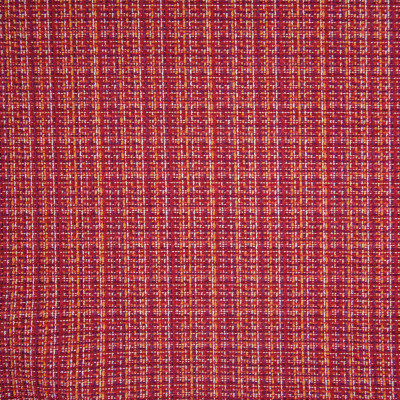 F1514 Ruby Fabric: E58, CRYPTON HOME, CRYPTON FINISH, PERFORMANCE FABRIC, PERFORMANCE FABRICS, STAIN RESISTANT, EASY TO CLEAN, RED, PLAID, YELLOW AND RED, PINK AND RED, PINK PLAID, CHUNKY PLAID, CHUNKY WOVEN, WOVEN PLAID