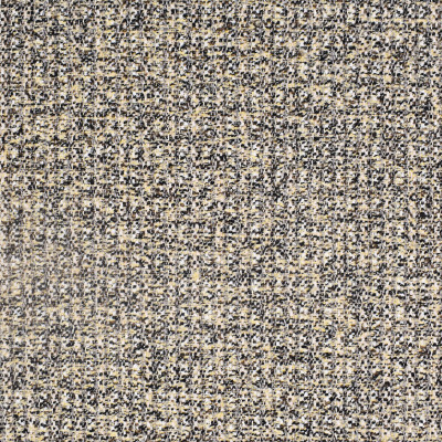 F1950 Granite Fabric: E66, WOVEN, TEXTURE, CHUNKY TEXTURE, MULTI-COLORED TEXTURE, BLACK, BEIGE