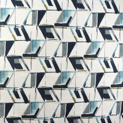 F2135 Mineral Fabric: E70, BLUE PRINT, TEAL PRINT, GEOMETRIC PRINT, CONTEMPORARY GEOMETRIC PRINT, BLUE AND TEAL GEOMETRIC PRINT, BLUE AND TEAL CONTEMPORARY PRINT, CONTEMPORARY BLUE GEOMETRIC
