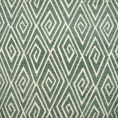 F2415 Capri Fabric: E72, DIAMOND CHENILLE, DIAMOND TEXTURE, BLUE DIAMOND, BLUE GEOMETRIC, GEOMETRIC CHENILLE, GEOMETRIC TEXTURE, MIST, SPA BLUE
