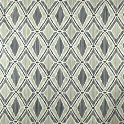 F2438 Rainfall Fabric: E72, DIAMOND JACQUARD, DIAMOND WOVEN, BLUE DIAMOND, BLUE GEOMETRIC, GEOMETRIC JACQUARD, BLUE JACQUARD, JACQUARD