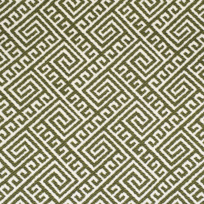 F2637 Grove Fabric: E76, MADE IN USA, REVOLUTION, OUTDOOR, REVOLUTION OUTDOOR, PERFORMANCE, BLEACH CLEANABLE, GEOMETRIC OUTDOOR, GREEN OUTDOOR, GREEN GEOMETRIC, GREEK KEY, GREEN GREEK KEY, OUTDOOR GREEK KEY
