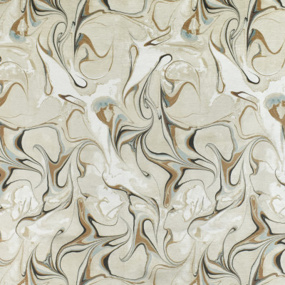F2693 Marble Fabric: E84, CONTEMPORARY, MARBLE, PRINT, CHENILLE, BLUE, MINERAL, GOLD