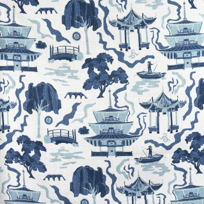 F2732 Indigo Fabric: