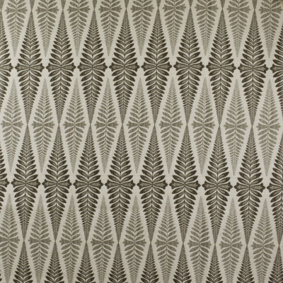 F2770 Smoke Fabric: E83, FERN, FOLIAGE, WOVEN, JACQUARD, GRAY, GREY, SMOKE