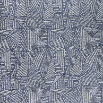 F2976 Lapis Fabric: E80, GEOMETRIC, TEXTURE, WOVEN, BLUE, LAPIS, ABSTRACT, KALEIDOSCOPE