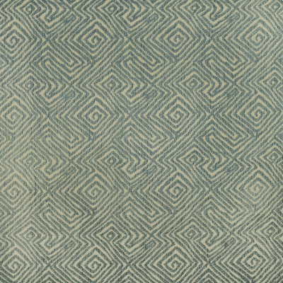 F2986 Puddle Fabric: E80, GEOMETRIC, AZTEC, WOVEN, BLUE, TEAL