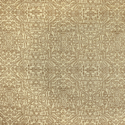 F3169 Latte Fabric: E86, SOUTHWEST, MEDALLION, TEXTURE, BROWN, LATTE