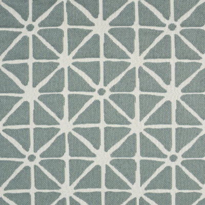 F3235 Sky Fabric: E88, GEOMETRIC, WOVEN, TEAL, SKY