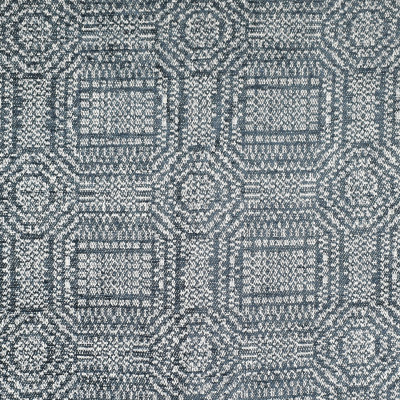 F3249 Denim Fabric: E88, MADE IN USA, GEOMETRIC, CHENILLE, TEXTURE, BLUE, DENIM