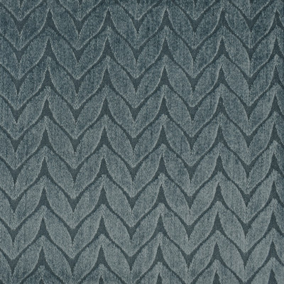 F3250 Calm Fabric: E88, MADE IN USA, GEOMETRIC, CHENILLE, BLUE, DENIM
