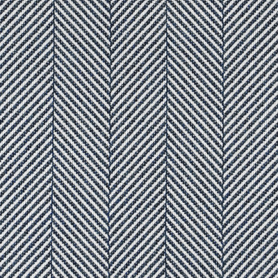 F3589 Cobalt Fabric: E94, PERFORMANCE, SUSTAIN, MADE IN USA, BLEACH CLEANABLE, CHEVRON, TEXTURE, BLUE, COBALT