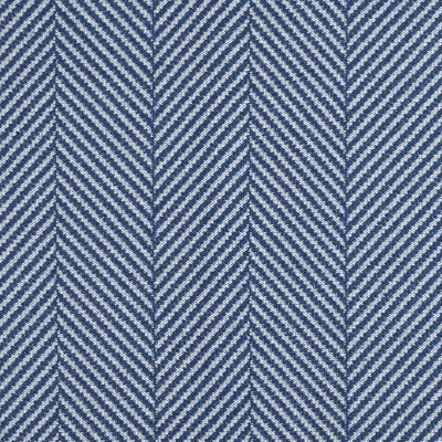 F3598 Atlantic Fabric: E94, PERFORMANCE, SUSTAIN, MADE IN USA, BLEACH CLEANABLE, CHEVRON, TEXTURE, BLUE, ATLANTIC