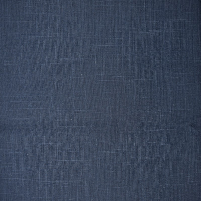 F3726 Denim Fabric: E98, BLUE, LINEN, SOLID, PLAIN, SLUB