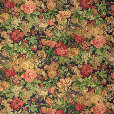 S1182 Heritage Fabric: S05, FLORAL PRINT, NEUTRAL FLORAL, NEUTRAL PRINT, RED PRINT, ANNA ELISABETH