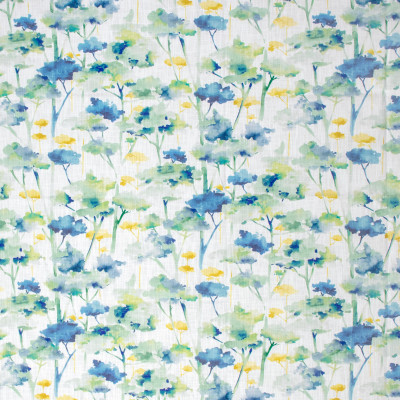 S1286 Topiary Fabric: COTTON, 100% COTTON, ANNA ELISABETH, FLORAL PRINT, BLUE FLORAL, YELLOW FLORAL, BLUE PRINT, YELLOW PRINT