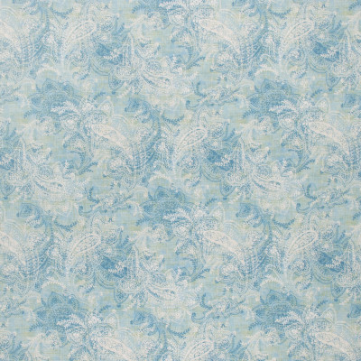 S1290 Skylark Fabric: S07, COTTON, 100% COTTON, ANNA ELISABETH, PAISLEY PRINT, PAISLEY BLUE, BLUE PRINT, WHITE PAISLEY, WHITE PRINT