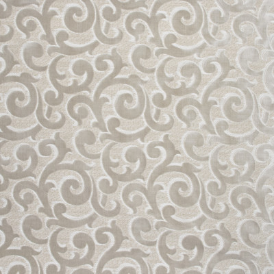 S1391 Moonglow Fabric: S09, ANNA ELISABETH, SCROLL VELVET, NEUTRAL VELVET, CUT VELVET, NEUTRAL SCROLL VELVET