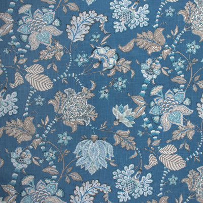 S1450 Sapphire Fabric: S10, FLORAL BLUE PRINT, FLORAL BLUE, FLORAL PRINT, BLUE FLORAL PRINT, ANNA ELISABETH