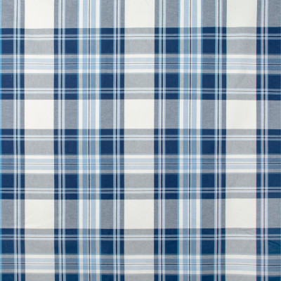 S1462 Porcelain Fabric: S10, COTTON, 100% COTTON, PLAID WOVEN, WOVEN PLAID, BLUE WOVEN, BLUE PLAID, BLUE WOVEN PLAID, ANNA ELISABETH