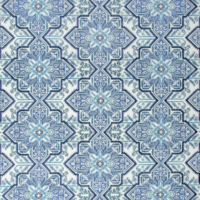S1463 Lapis Fabric: S10, EMBROIDERY, MEDALLION BLUE, BLUE EMBROIDERY, MEDALLION EMBROIDERY, BLUE MEDALLION EMBROIDERY, ANNA ELISABETH