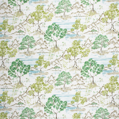 S1733 Willow Fabric: S15, ANNA ELISABETH, BORDEAUX, COTTON PRINT, ASIAN PRINT, GREEN PRINT, FOLIAGE, 100% COTTON