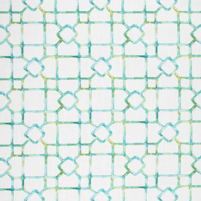 S1737 Lagoon Fabric: S15, GEOMETRIC, WATERCOLOR, PRINT, LINEN LOOK, FAUX LINEN, CONTEMPORARY, GREEN, ANNA ELISABETH, BORDEAUX