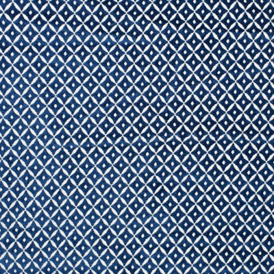 S1827 Denim Fabric: S16, NAVY AND WHITE, NAVY CHENILLE, CHENILLE PATTERN, DIAMOND GEOMETRIC, DIAMOND, DOT, GEOMETRIC, ANNA ELISABETH