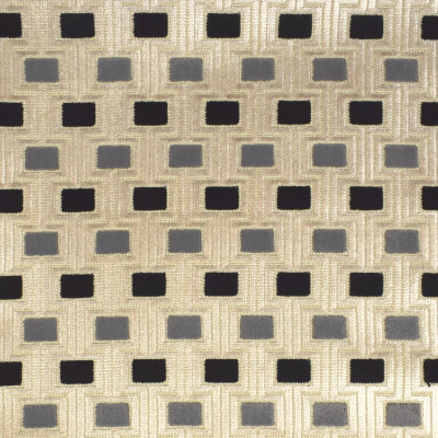S1898 Granite Fabric: S28, ANNA ELISABETH, CUT VELVET, GEOMETRIC VELVET, GEOMETRIC CUT VELVET, GRAY CUT VELVET, GRAY VELVET, NFPA260, NFPA 260