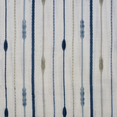 S1921 Blue Jay Fabric: S19, ANNA ELISABETH, EMBROIDERY, STRIPE EMBROIDERY, CONTEMPORARY STRIPE, CONTEMPORARY EMBROIDERY, TEXTURED EMBROIDERY, TEXTURED STRIPE, BLUE STRIPE EMBROIDERY