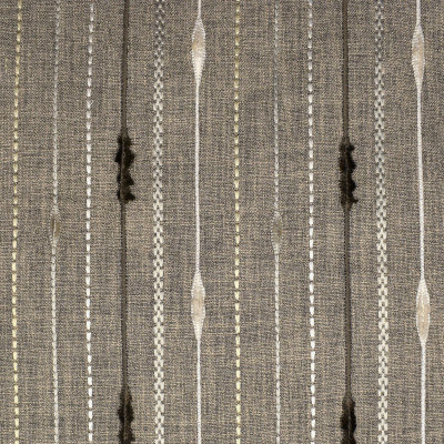 S1924 Mocha Fabric: S19, ANNA ELISABETH, EMBROIDERY, STRIPE EMBROIDERY, CONTEMPORARY STRIPE, CONTEMPORARY EMBROIDERY, TEXTURED EMBROIDERY, TEXTURED STRIPE, NEUTRAL STRIPE EMBROIDERY