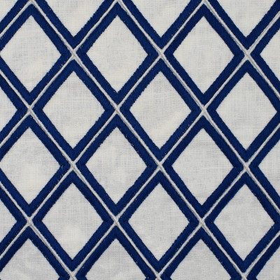 S1933 Cobalt Fabric: S19, ANNA ELISABETH, DIAMOND EMBROIDERY, GEOMETRIC EMBROIDERY, TEXTURED EMBROIDERY, BLUE EMBROIDERY, EMBROIDERY, COBALT BLUE