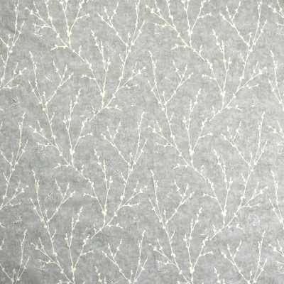 S1959 Linen Fabric: S19, ANNA ELISABETH, EMBROIDERY, NOVELTY EMBROIDERY, METALLIC EMBROIDERY, METALLIC, NOVELTY, FOLIAGE EMBROIDERY, NEUTRAL EMBROIDERY, DRAGONFLY