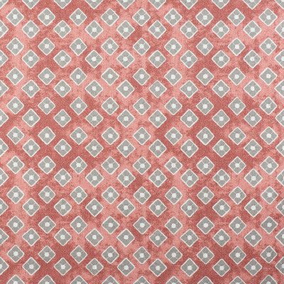 S2332 Coral Fabric: S27, ANNA ELISABETH, CRYPTON, CRYPTON HOME, PERFORMANCE, KID FRIENDLY, PET FRIENDLY, ANTI-MICROBIAL, STAIN RESISTANT, EASY TO CLEAN, DIAMOND PRINT, GEOMETRIC PRINT, CRYPTON PRINT, PINK DIAMOND, PINK GEOMETRIC, PINK, CORAL, NFPA260, NFPA 260