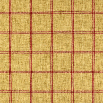 S2426 Garnet Fabric: S29, PLAID CHENILLE, CHENILLE PLAID, RED PLAID, TRADITIONAL PLAID