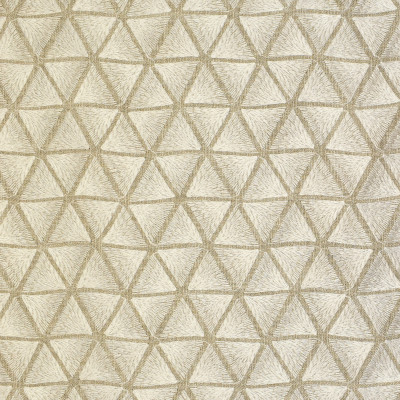 S2649 Oyster Fabric: S34, WINDOW, ANNA ELISABETH, DRAPERY, EMBROIDERY, GEOMETRIC, GEOMETRIC EMBROIDERY, TRIANGLES, WHITE, NEUTRAL, WHITE EMBROIDERY, NEUTRAL EMBROIDERY, WHITE GEOMETRIC