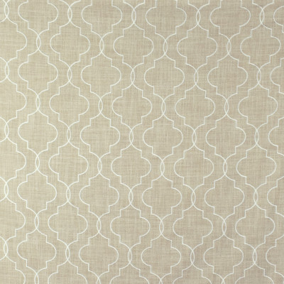 S2654 Oyster Fabric: S34, WINDOW, ANNA ELISABETH, DRAPERY, EMBROIDERY, MEDALLION EMBROIDERY, MEDALLION, LATTICE, LATTICE EMBROIDERY, WHITE, NEUTRAL, WHITE MEDALLION, WHITE EMBROIDERY, NEUTRAL MEDALLION, NEUTRAL EMBROIDERY, WHITE LATTICE