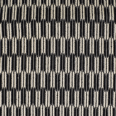 S2989 Zebra Fabric: S40, ANNA ELISABETH, NFPA260, NFPA 260, MADE IN USA, CONTEMPORARY, WOVEN, BLACK, GLOBAL, GEOMETRIC, CONTEMPORARY GEOMETRIC, GEOMETRIC WOVEN