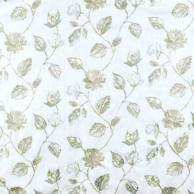 S3003 Crystaline Fabric: S41, ANNA ELISABETH, NFPA 260, NFPA260, FLORAL, EMBROIDERY, BLUE, ICE BLUE, SKY, FLORAL EMBROIDERY, BLUE FLORAL, WINDOW