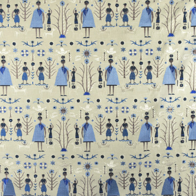 S3022 Dream Blue Fabric: