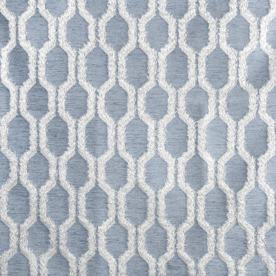 S3023 Calm Fabric: S41, ANNA ELISABETH, NFPA 260, NFPA260, GEOMETRIC, TEXTURE, CHENILLE, BLUE, GEOMETRIC TEXTURE, GEOMETRIC CHENILLE, BLUE TEXTURE, BLUE CHENILLE