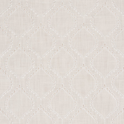S3094 Ivory Fabric: M03, MEDALLION, OGEE, EMBROIDERY, WINDOW, NEUTRAL, IVORY
