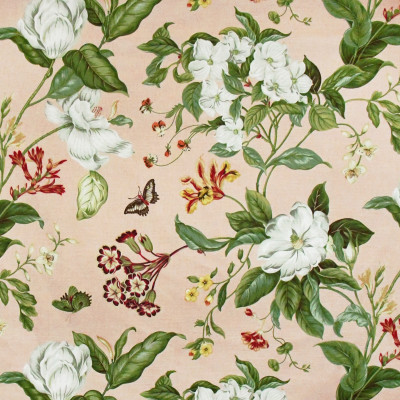 S3105 Petal Fabric: M03, FLORAL, PRINT, COTTON, 100% COTTON, COTTON PRINT, PINK, PETAL