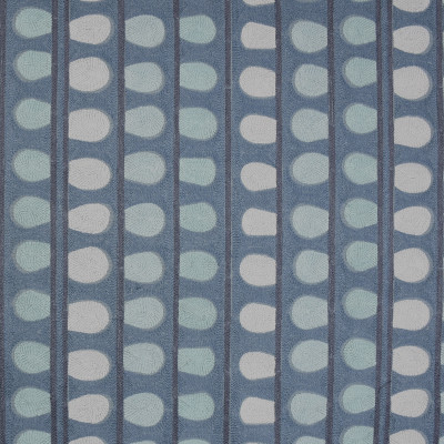 S3125 Storm Fabric: M03, CONTEMPORARY, DOT, STRIPE, EMBROIDERY, WINDOW, BLUE
